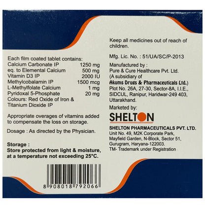Calvishel XT Tablet