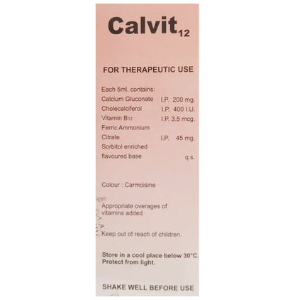 Calvit 12 Syrup