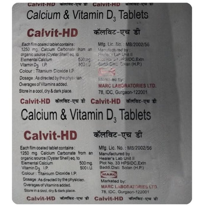 Calvit HD Tablet - Classic Derma