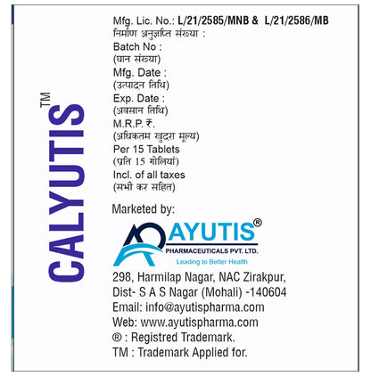 Calyutis Tablet
