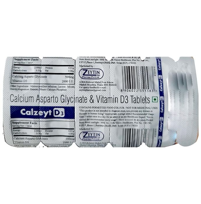 Calzeyt-D3 Tablet