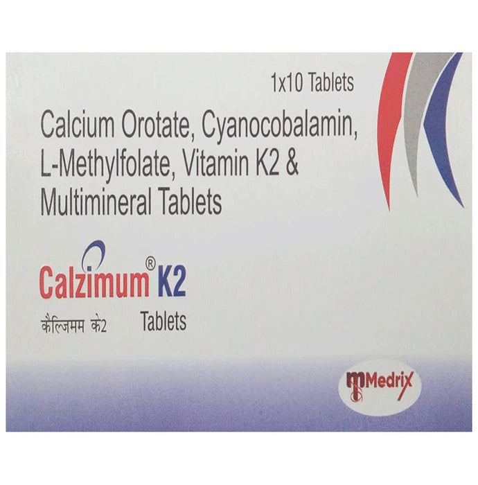 Calzimum K2 Tablet - Classic Derma