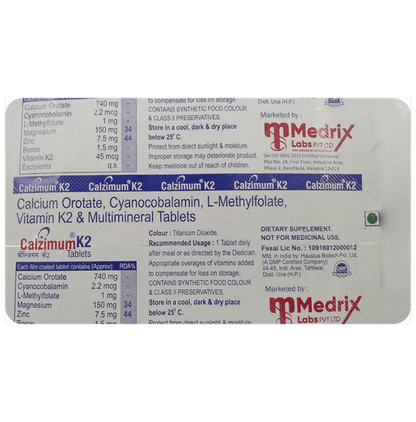 Calzimum K2 Tablet