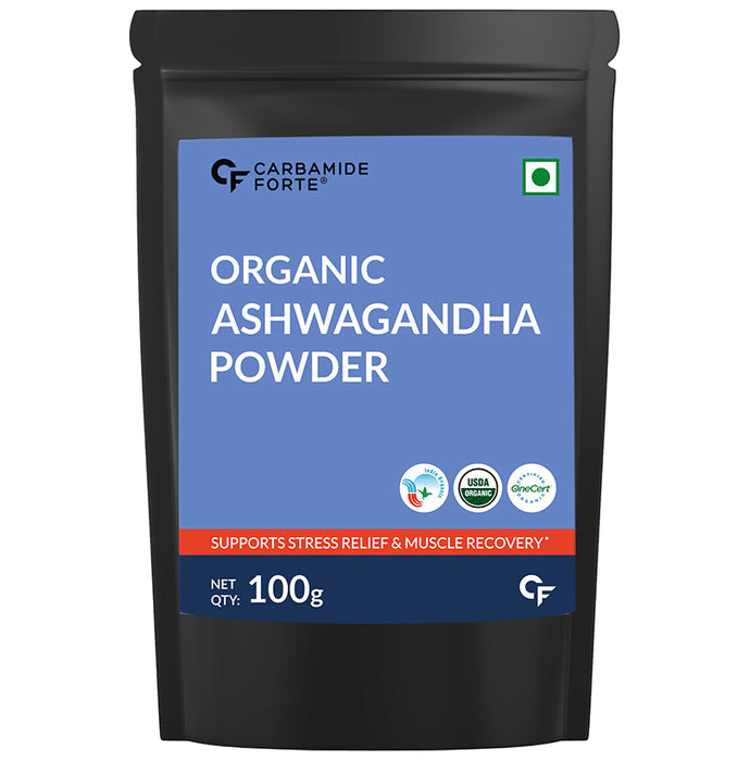 Carbamide Forte Certified Organic Ashwagandha Powder - Classic Derma