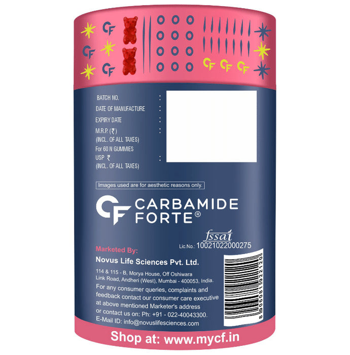 Carbamide Forte Collagen & Biotin Gummy