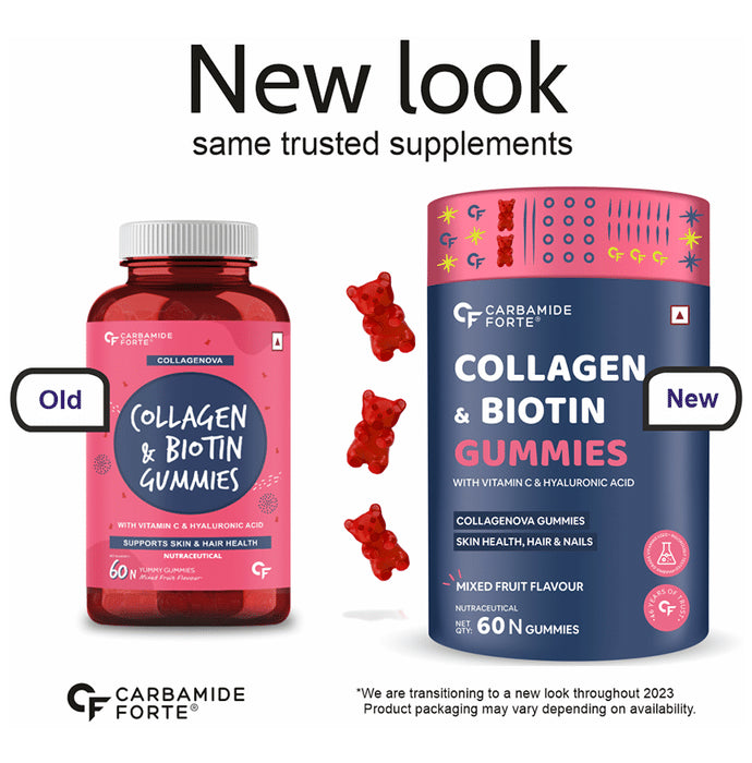Carbamide Forte Collagen & Biotin Gummy