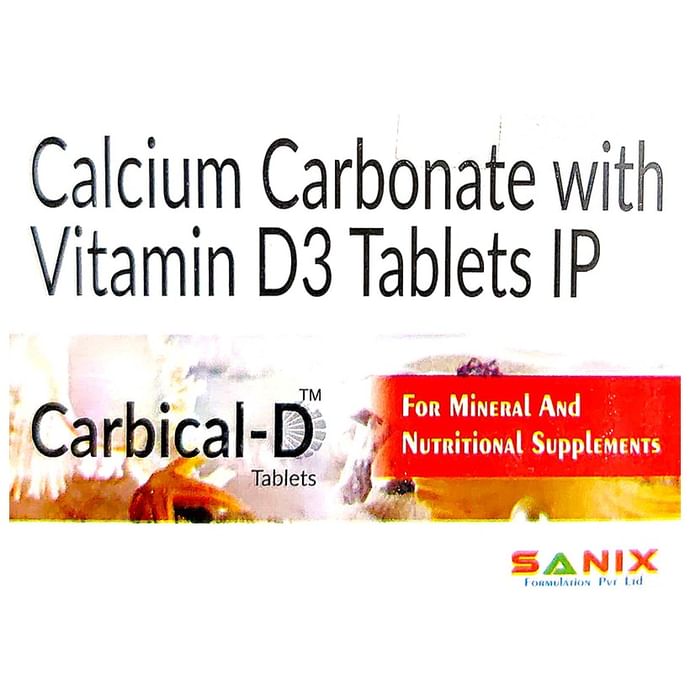 Carbical-D Tablet - Classic Derma