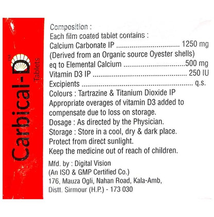 Carbical-D Tablet