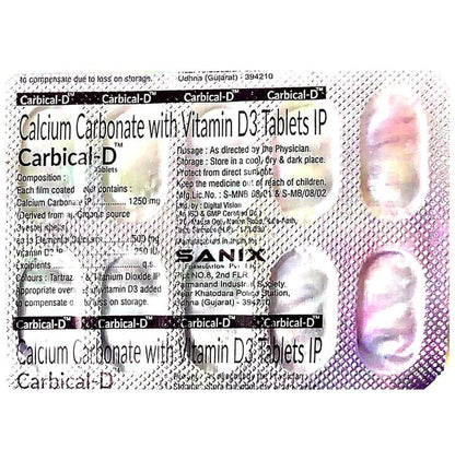 Carbical-D Tablet