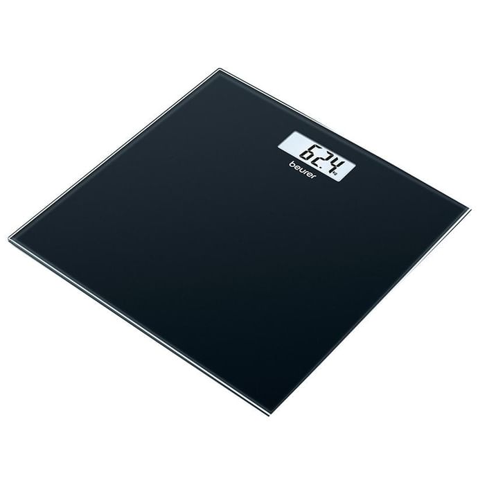 Beurer GS 10 Glass Bathroom/Weighing Scale Black - Classic Derma