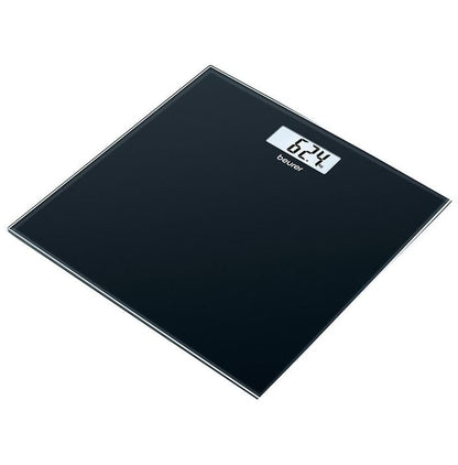 Beurer GS 10 Glass Bathroom/Weighing Scale Black - Classic Derma