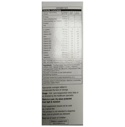 Carefit Syrup