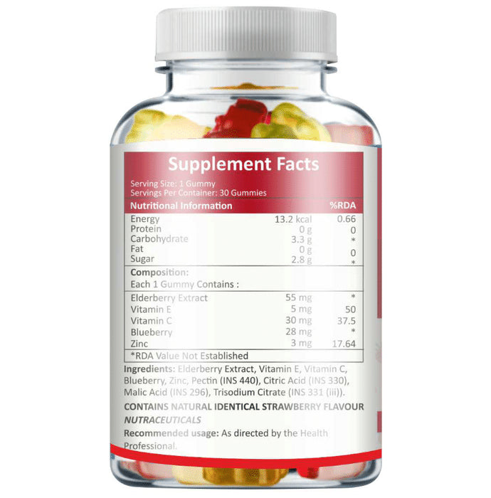 Caress Immunity Booster Gummy Mixed Berry