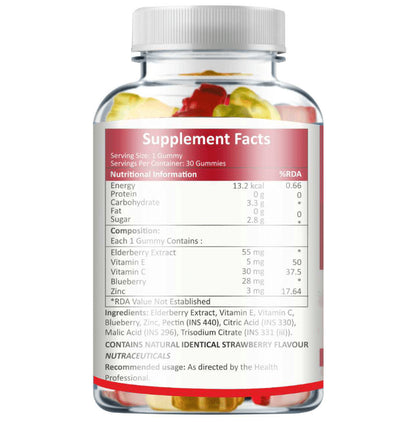 Caress Immunity Booster Gummy Mixed Berry