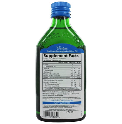 Carlson Cod Liver Oil