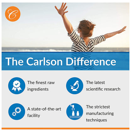 Carlson The Very Finest Fish Oil 1600mg Orange