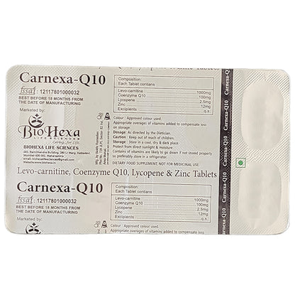 Carnexa-Q10 Tablet