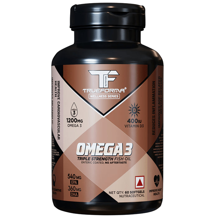 Trueforma Omega 3 Triple Strength Fish Oil Softgel - Classic Derma