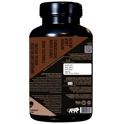 Trueforma Omega 3 Triple Strength Fish Oil Softgel