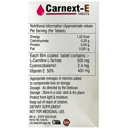 Carnext-E Tablet