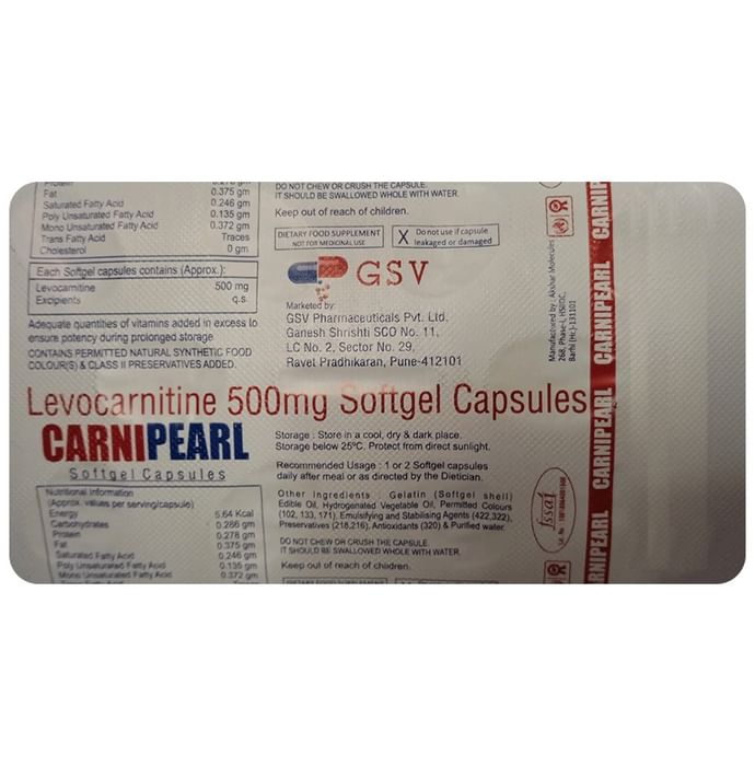 Carnipearl Soft Gelatin Capsule - Classic Derma