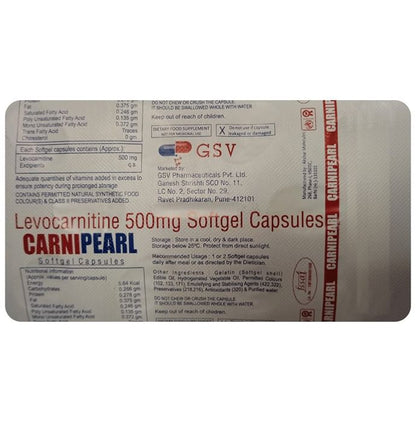 Carnipearl Soft Gelatin Capsule - Classic Derma