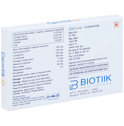 Carnitik-Q Capsule