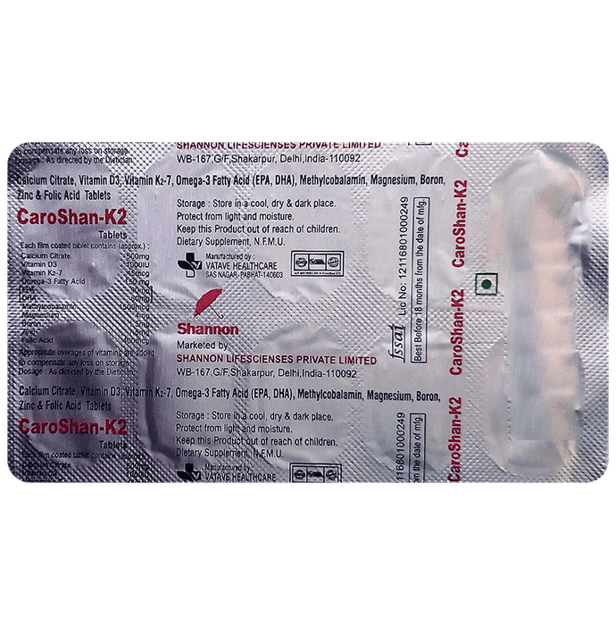 Caroshan K2 Tablet