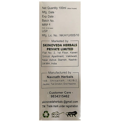 Skinoveda Mahajatadi Hair Oil (100ml Each)