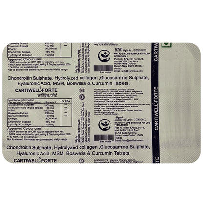 Cartiwell Forte Tablet