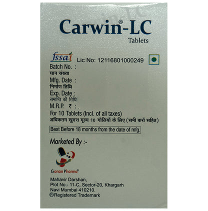 Carwin-LC Tablet