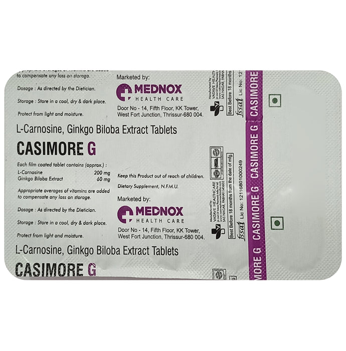 Casimore G Tablet