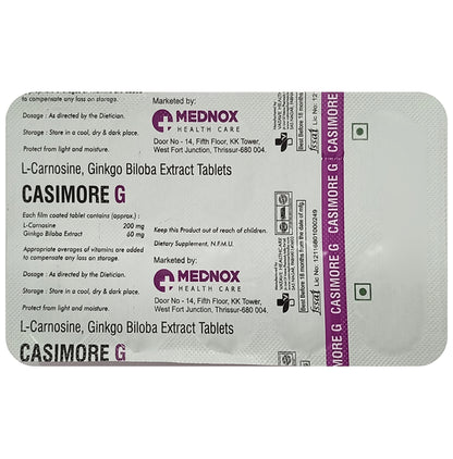 Casimore G Tablet
