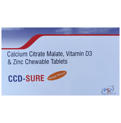 Ccd-Sure Chewable Tablet Mango - Classic Derma