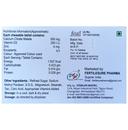 Ccd-Sure Chewable Tablet Mango