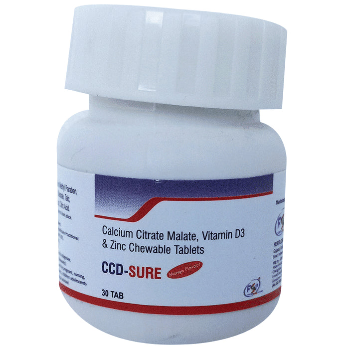 Ccd-Sure Chewable Tablet Mango - Classic Derma