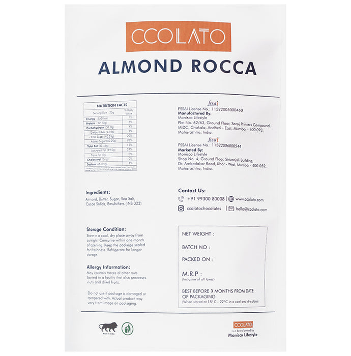 Ccolato Almond Rocca