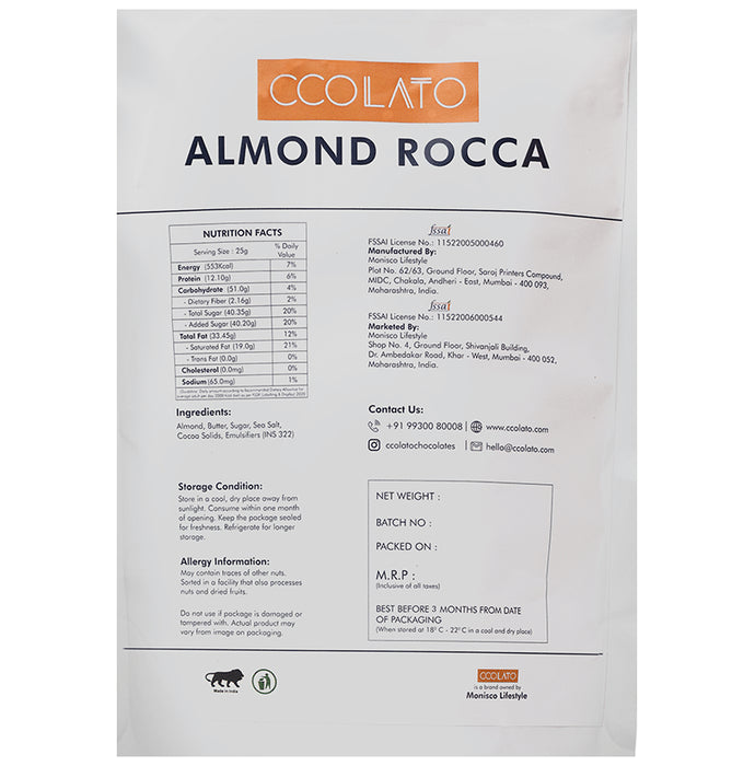 Ccolato Almond Rocca