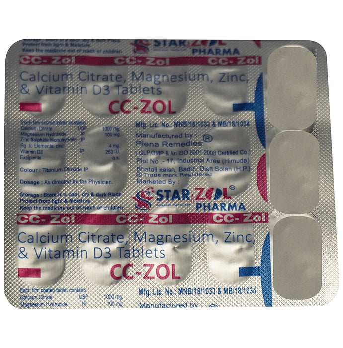 CC-Zol Tablet