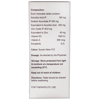 Ceefast Chewable Tablet