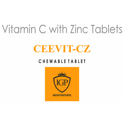 Ceevit-CZ Chewable Tablet - Classic Derma