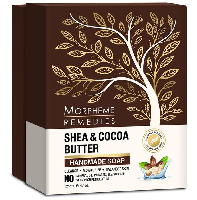 Morpheme Remedies Shea and Cocoa Butter Handmade Soap - Classic Derma