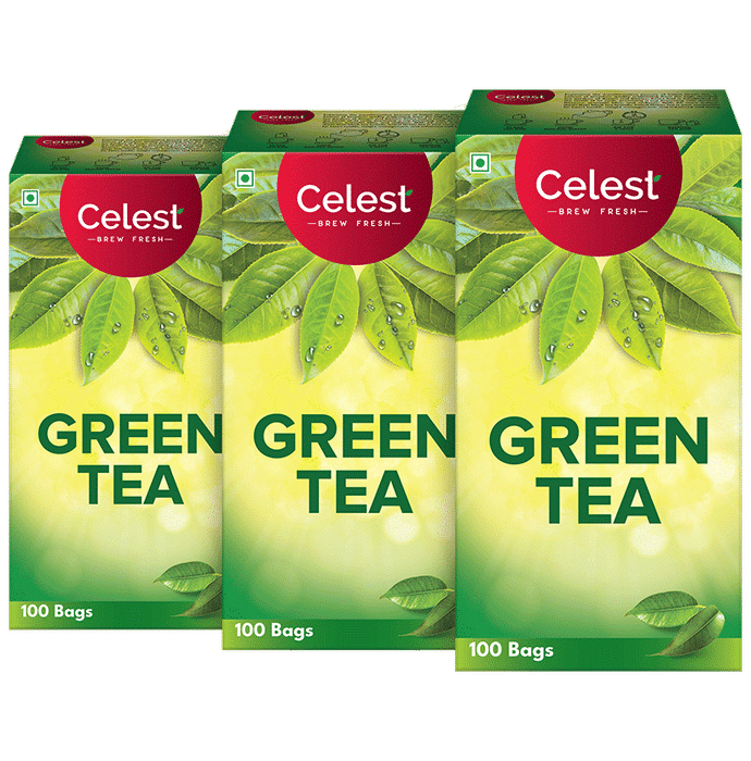 Celest Green Tea Bag (100 Each) - Classic Derma
