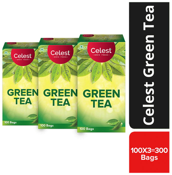 Celest Green Tea Bag (100 Each)