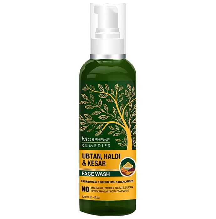 Morpheme Remedies Ubtan, Haldi & Kesar Face Wash - Classic Derma