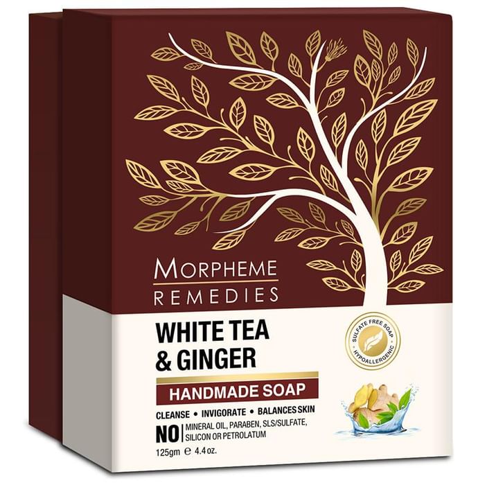 Morpheme Remedies White Tea and Ginger Handmade Soap - Classic Derma