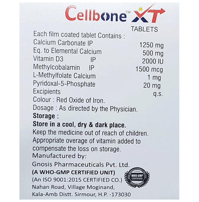 Cellbone-Xt Tablet (15 Each)