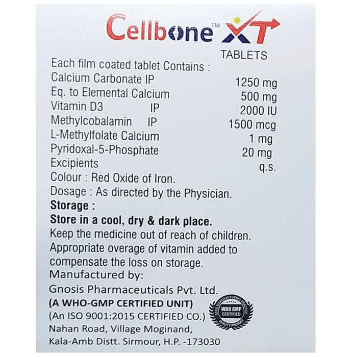 Cellbone-Xt Tablet (15 Each)