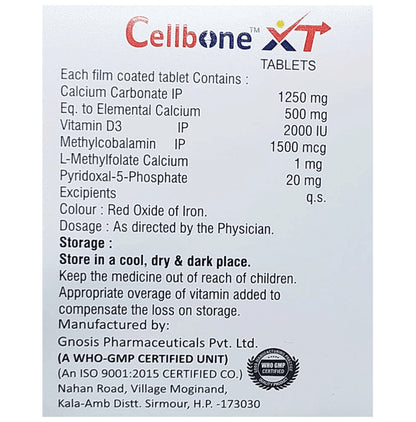 Cellbone-Xt Tablet (15 Each)