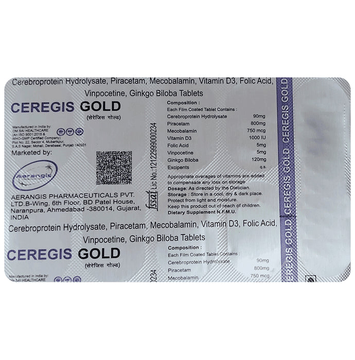 Ceregis Gold Tablet